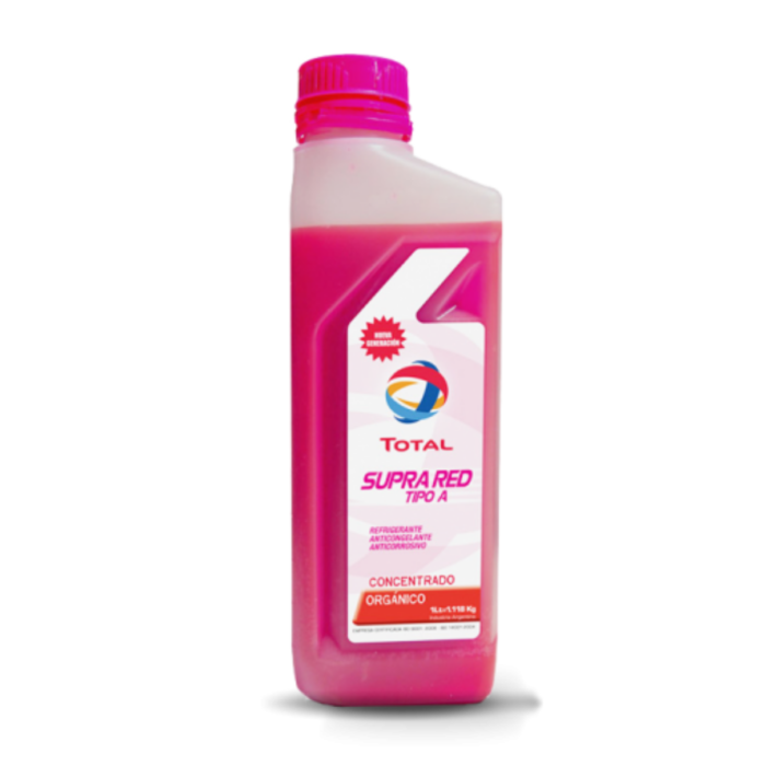 Liquido Refrigerante Total Supra Red 1 Lt Tipo A